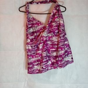 Halter top bathing suit top